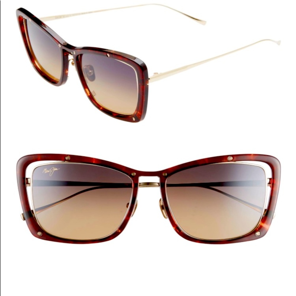 Maui Jim’s luxury “Adrift” sunglasses with bronze lenses